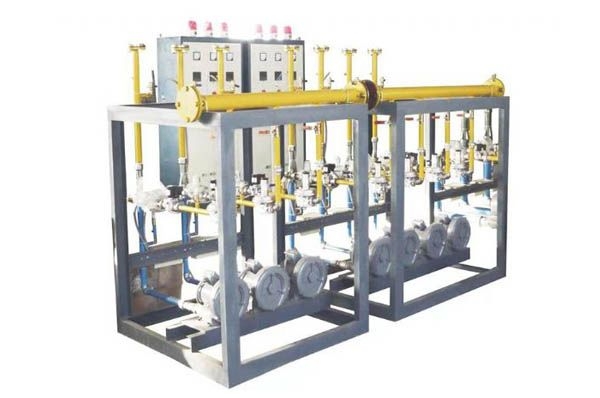 燃气加热供料道